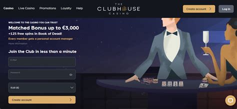 The clubhouse casino bonus